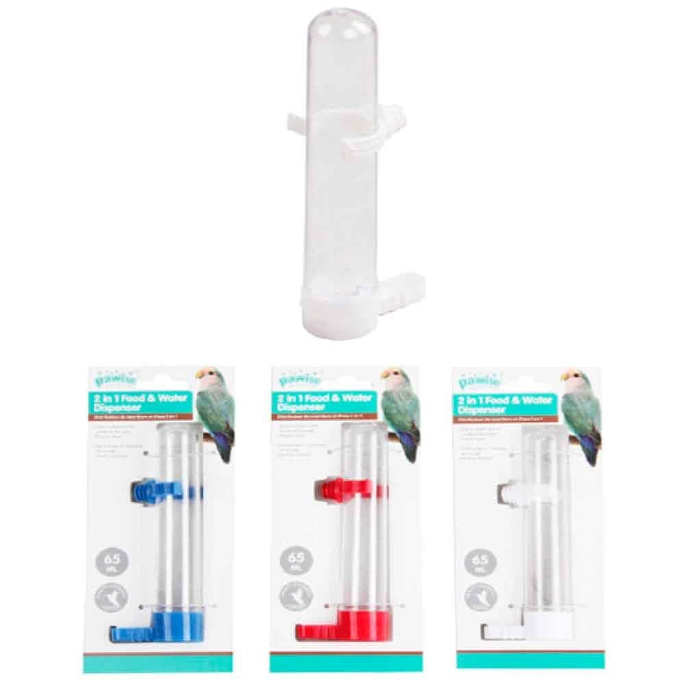 Pawise Kuşlar İçin Suluk 65 ml (Karışık Renkli) 8886467595332 Amazon Pet Center