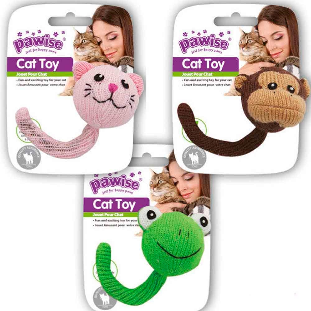 Pawise Kuyruklu Doğal Kumaş Kedi Oyuncağı 8886467581427 Pawise Kedi Oyuncakları Amazon Pet Center