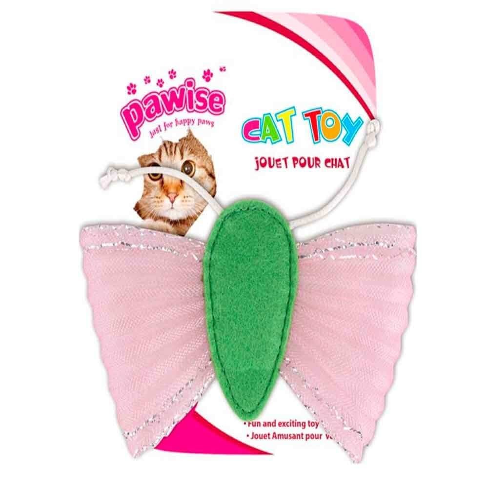 Pawise Tül Kanatlı Peluşlu Kelebek Kedi Oyuncağı 28157 8886467581571 Pawise Kedi Oyuncakları Amazon Pet Center
