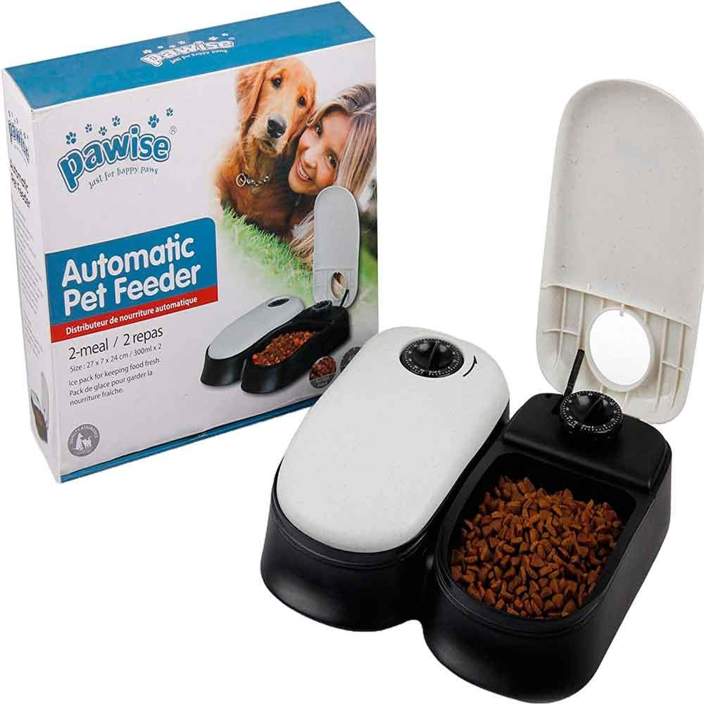 Pawise Zaman Ayarlı Mama Kabı 2'li 8886467510823 Amazon Pet Center