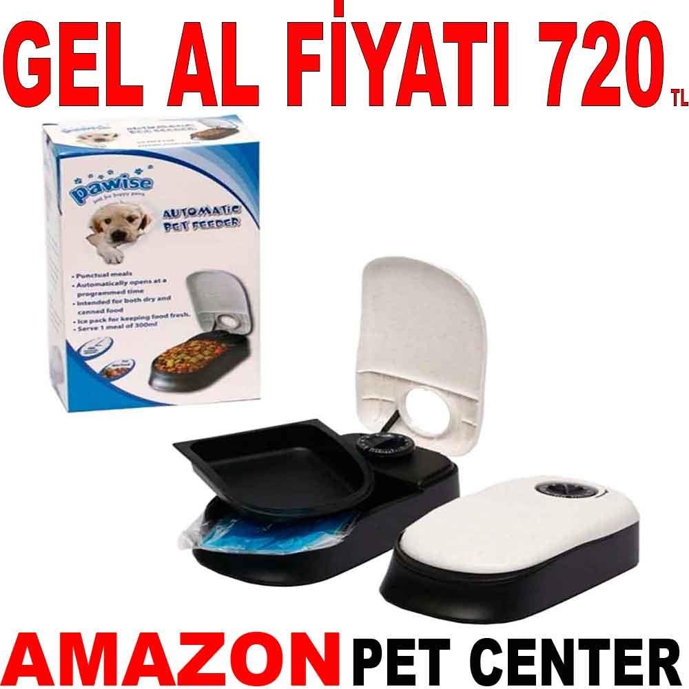 Pawise Zaman Ayarlı Mama Kabı Tekli 35005926 Amazon Pet Center