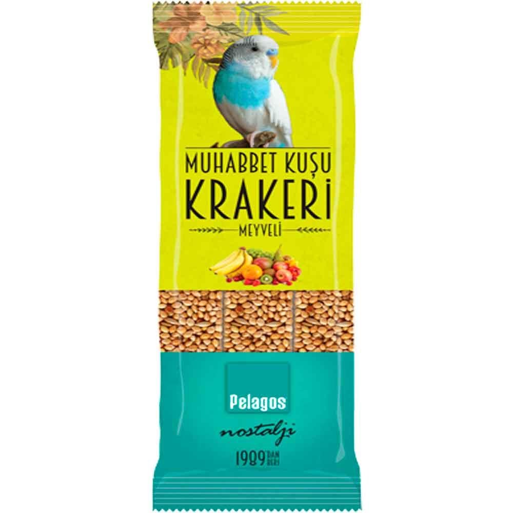Pelagos Meyveli Kuş Krakeri 8680468041658 Amazon Pet Center