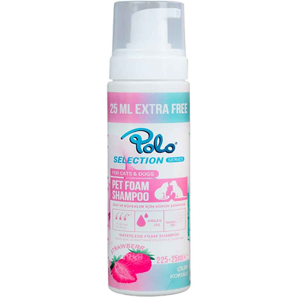 Polo Kedi Köpek İçin Köpük Şampuan Çilek Kokulu 225 Ml 8699004264154 Amazon Pet Center