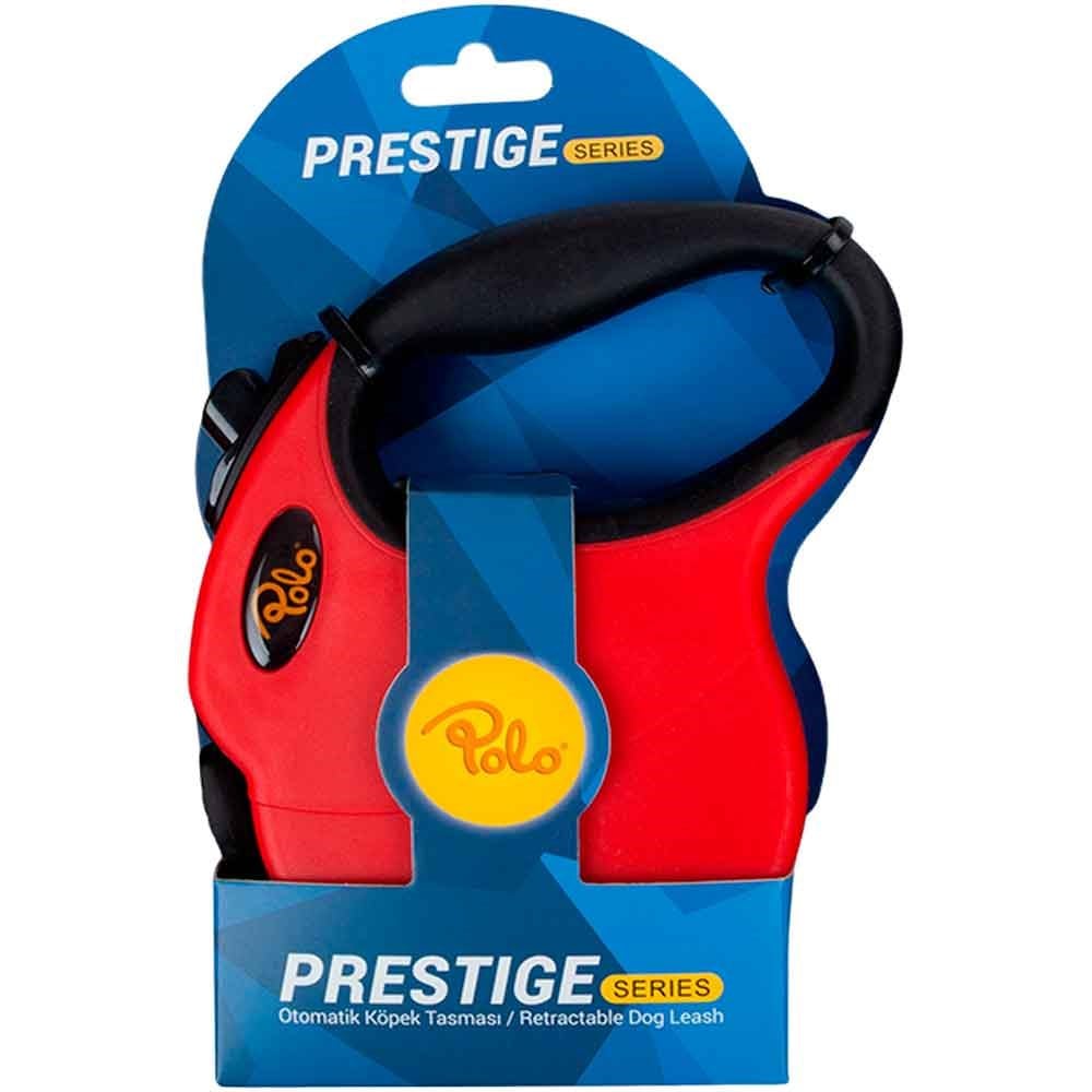 Polo Prestige Otomatik Köpek Tasması Kırmızı L 5M 50 Kg 8699004267490 Amazon Pet Center