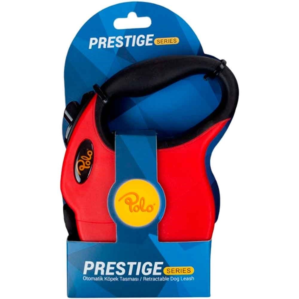 Polo Prestige Otomatik Köpek Tasması Kırmızı M 5M 20 Kg 8699004267438 Amazon Pet Center