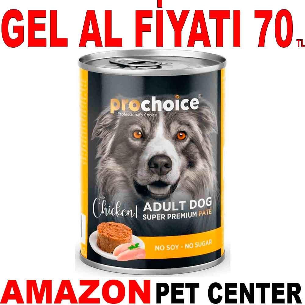 Pro Choice Köpek Konservesi Tavuklu Ezme 400 Gr Gel Al 21662003 Amazon Pet Center