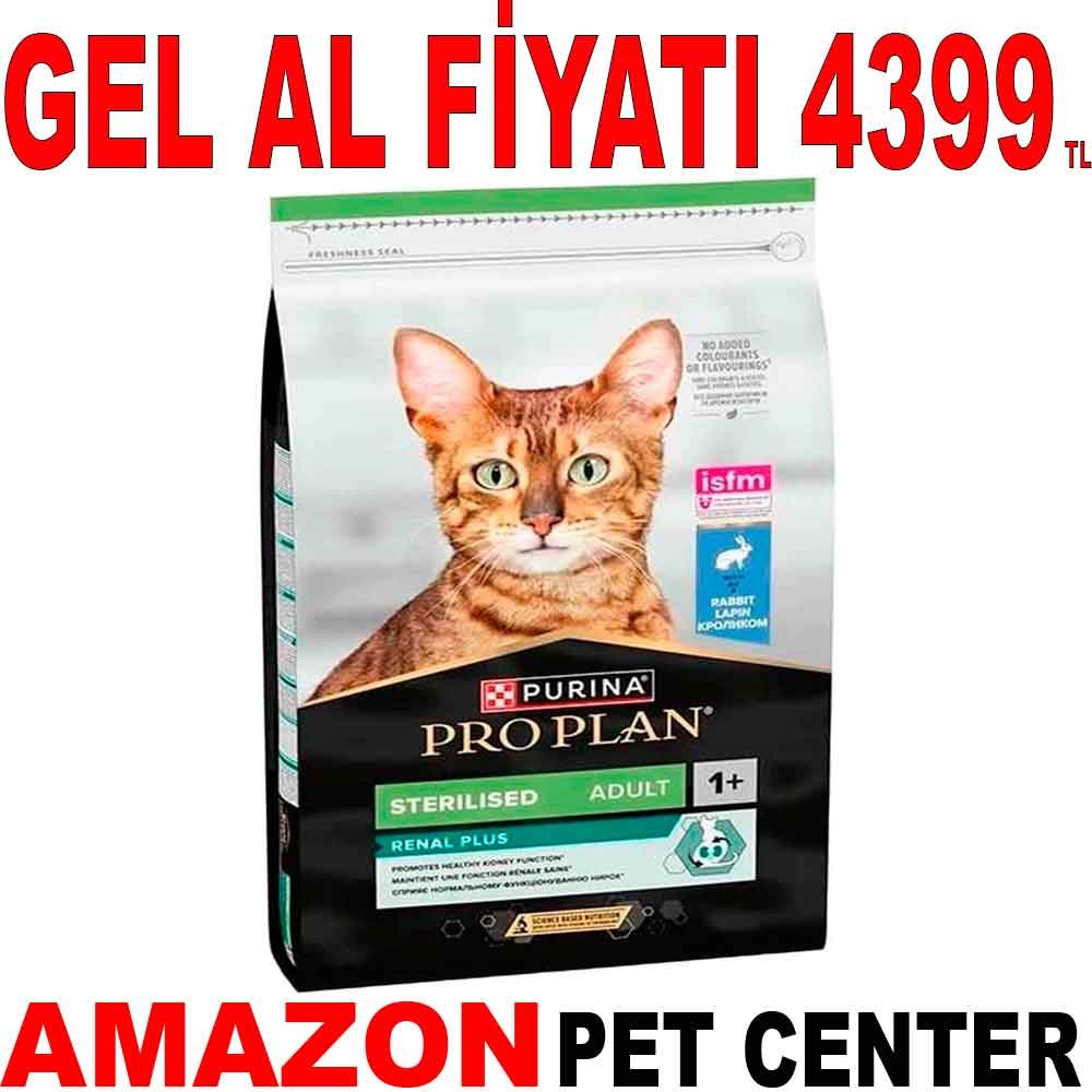 Pro Plan Sterilised Renal Tavşanlı Kısır Kedi Maması 10 Kg Gel Al 35007166 Amazon Pet Center