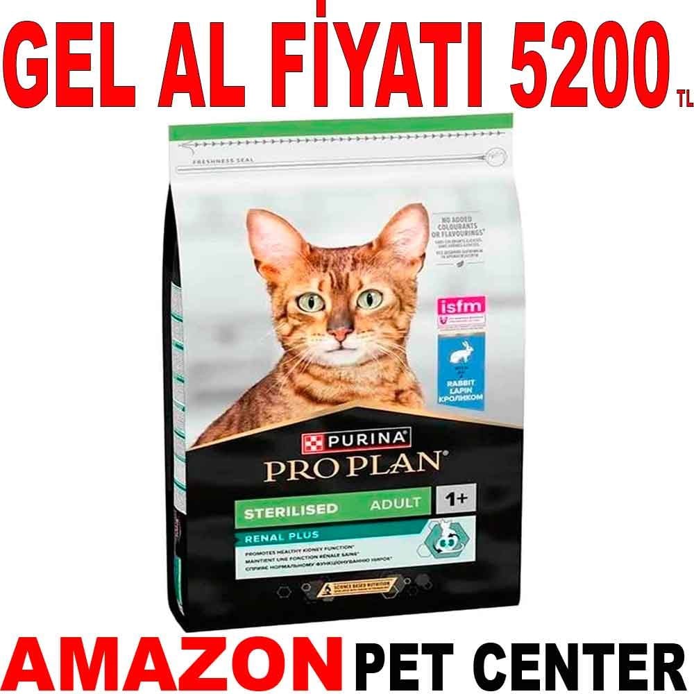 Pro Plan Sterilised Renal Tavşanlı Kısır Kedi Maması 10 Kg Gel Al 35007166 Amazon Pet Center