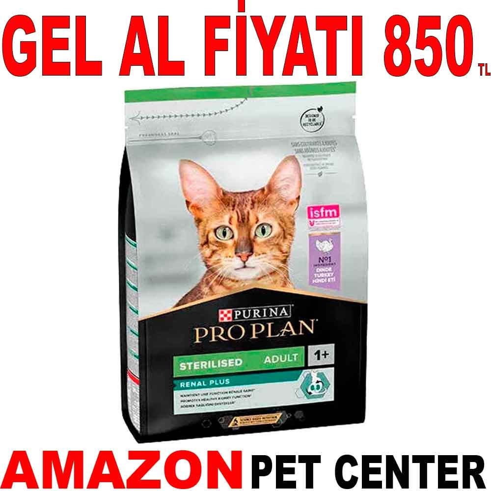 Pro Plan Sterilised Tavuklu Hindili Kedi Maması 1.5 Kg Gel Al 18154009 Amazon Pet Center