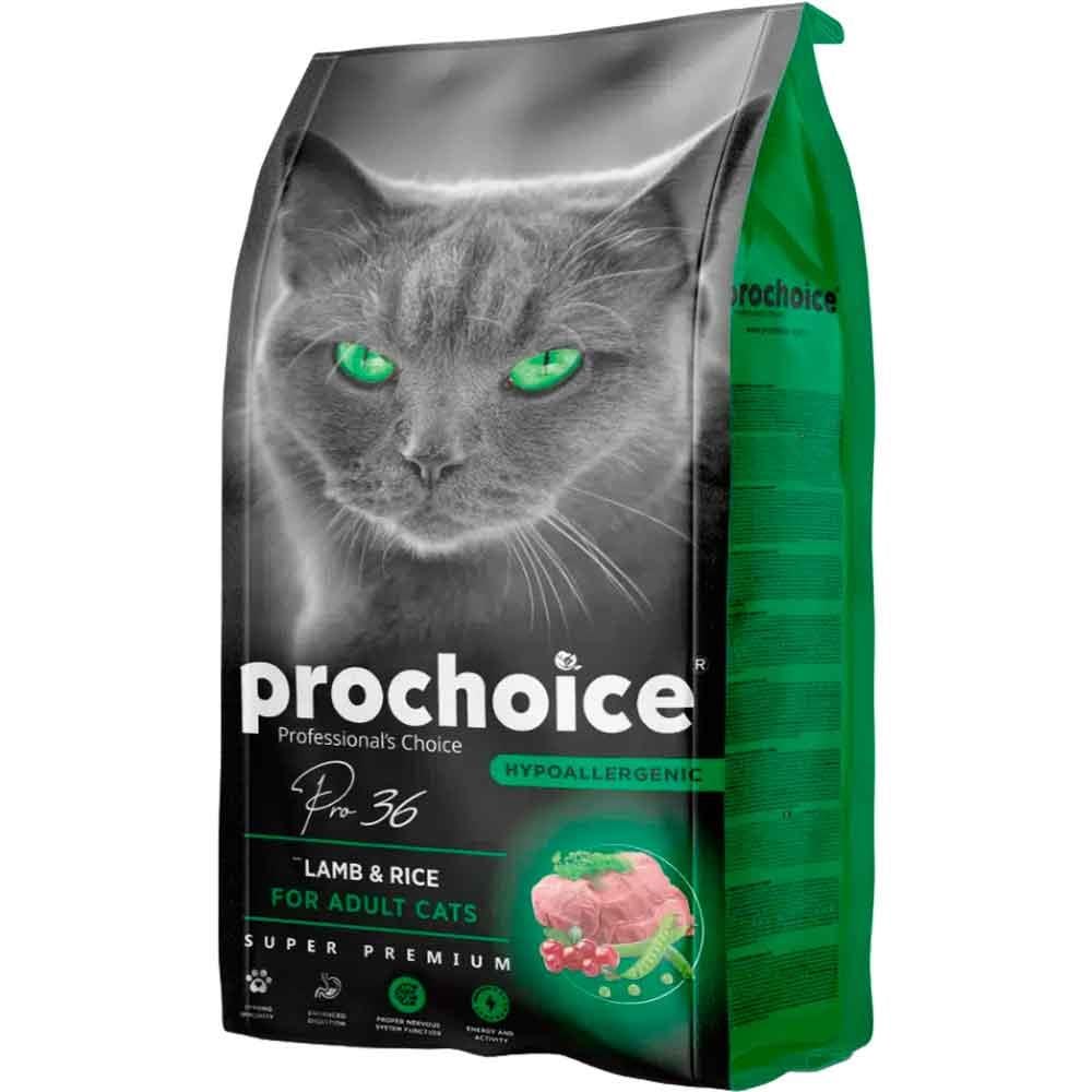 Prochoice Pro 36 Kuzulu ve Pirinçli Kedi Maması 15 Kg 8681465601029 Amazon Pet Center