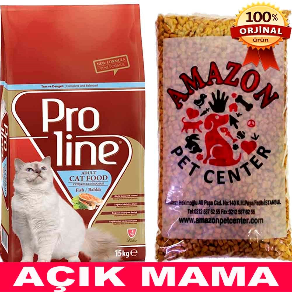 Proline Balıklı Kedi Maması Açık 1 Kg 32102789 Pro Line Açık Kedi Maması Amazon Pet Center