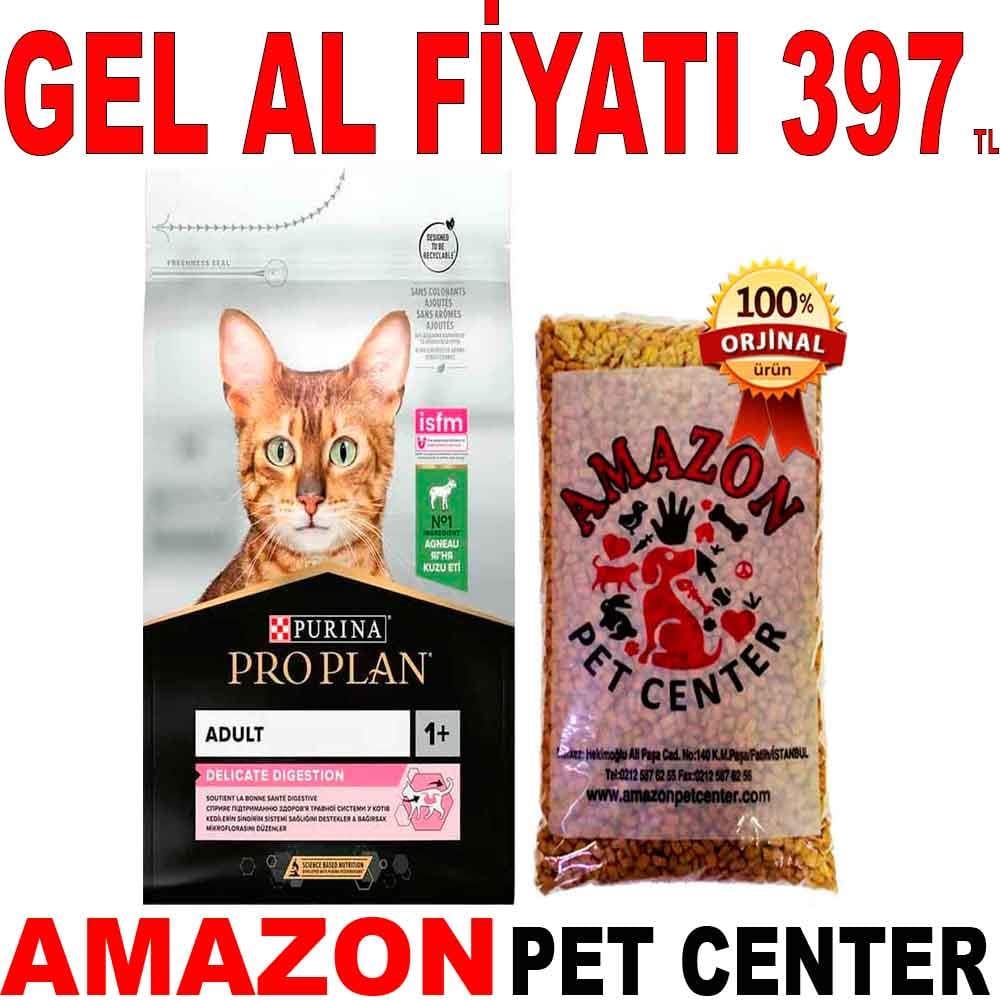 Proplan Delicate Kuzu Etli Kedi Maması Açık 1 Kg 35001270 Amazon Pet Center