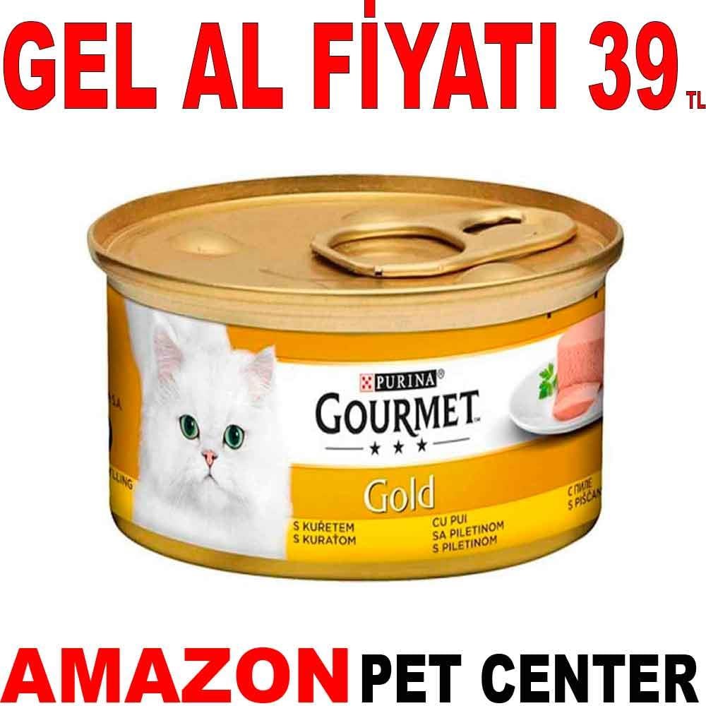 ProPlan Gourmet Kıyılmış Tavuklu Kedi Konservesi 85 Gr 35004110 Amazon Pet Center
