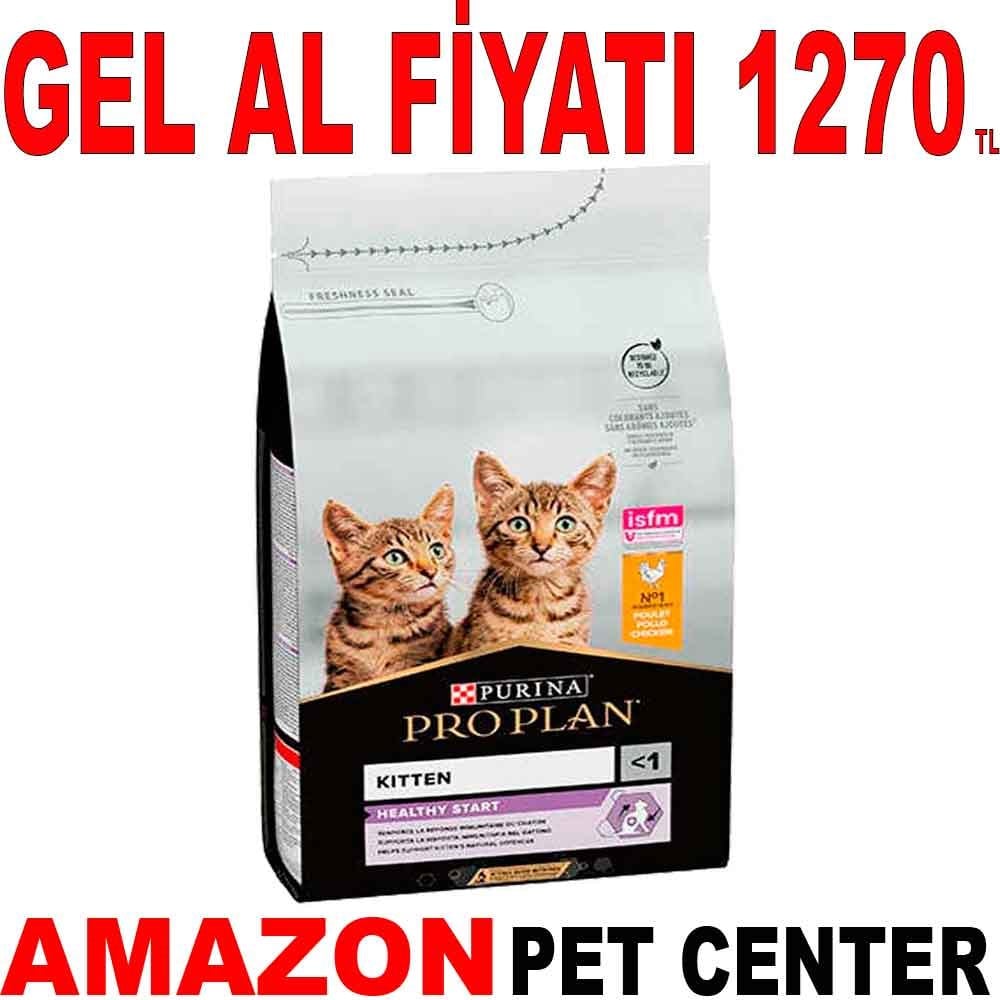 Proplan Kitten Yavru Kedi Maması 3 Kg Gel Al 18145007 Amazon Pet Center