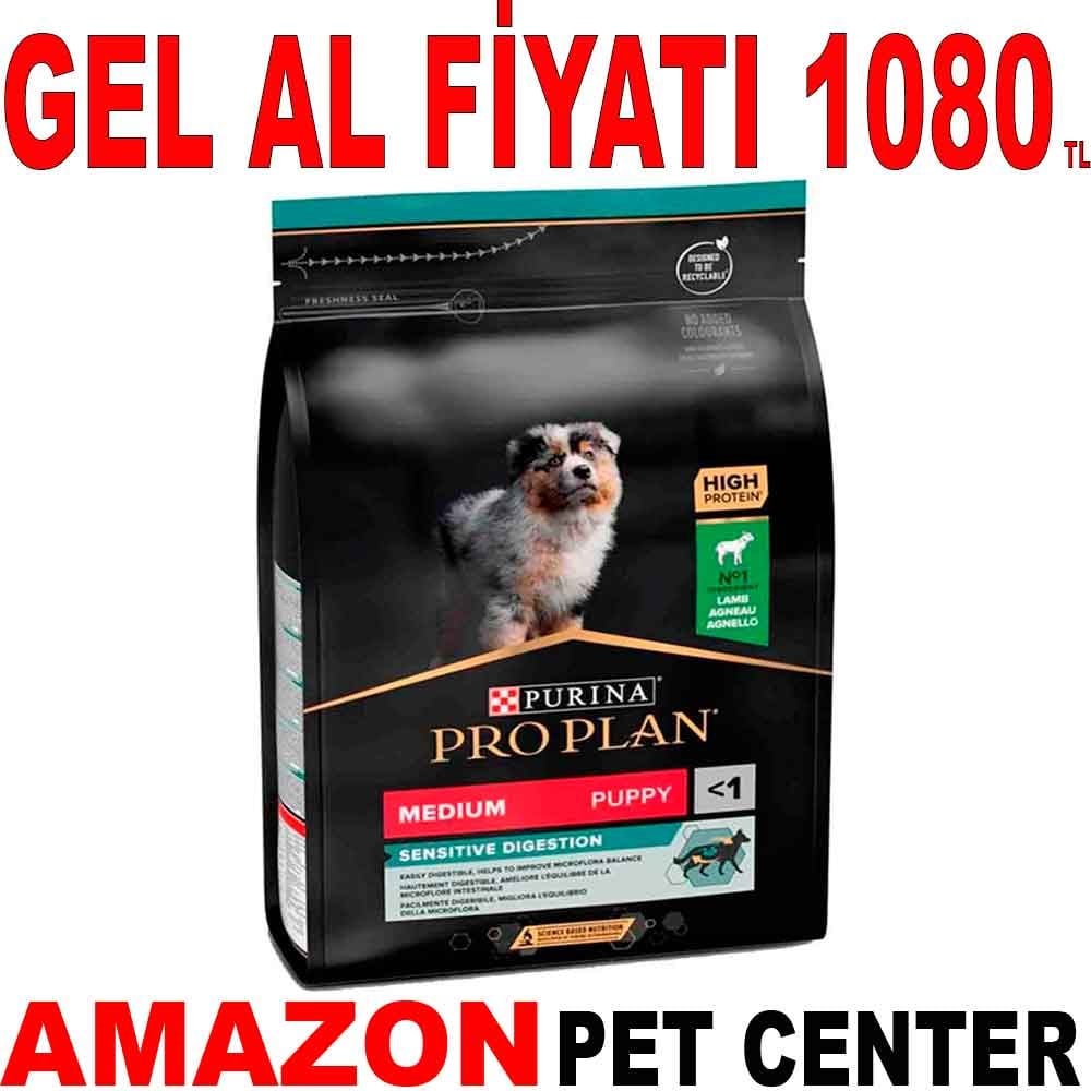 ProPlan Puppy Kuzu Etli Köpek Maması 3 Kg Gel Al 19439006 Amazon Pet Center