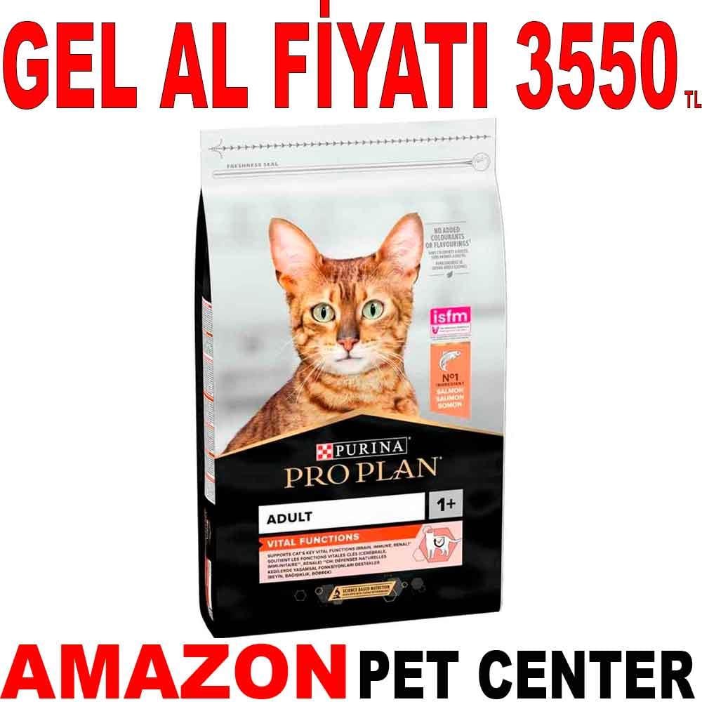 Proplan Somonlu Kedi Maması 10 Kg 18150001 Amazon Pet Center