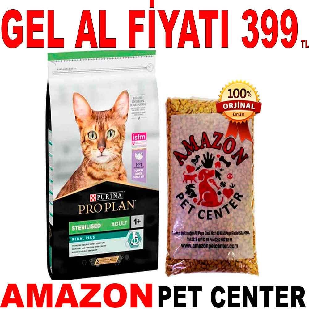 Proplan Sterilised Hindili Kedi Maması Açık 1 Kg 35001256 Amazon Pet Center