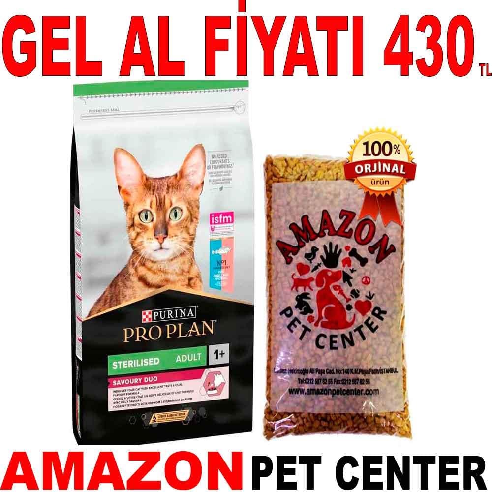 ProPlan Sterilised Kedi Maması Morina ve Alabalıklı Açık 1 Kg 35001218 Amazon Pet Center