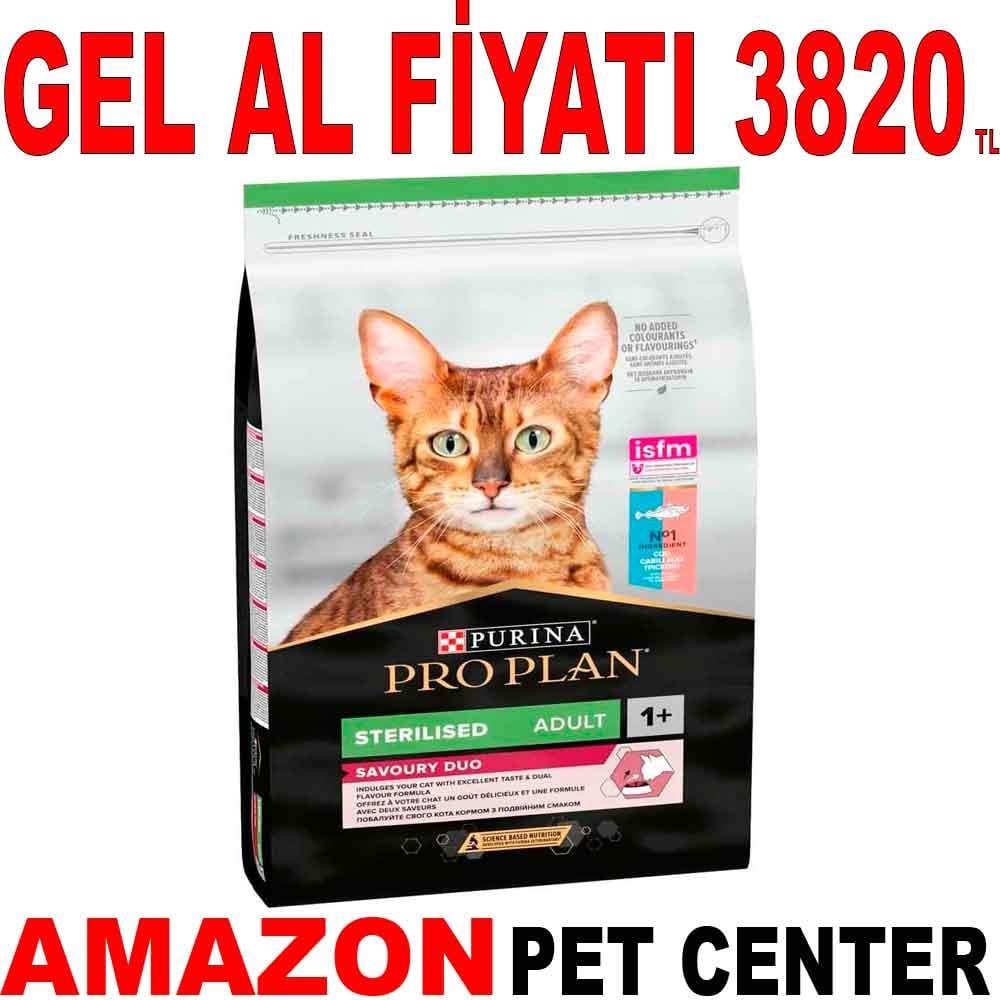 ProPlan Sterilised Kedi Maması Morina ve Alabalıklı 10 Kg 18683004 Amazon Pet Center