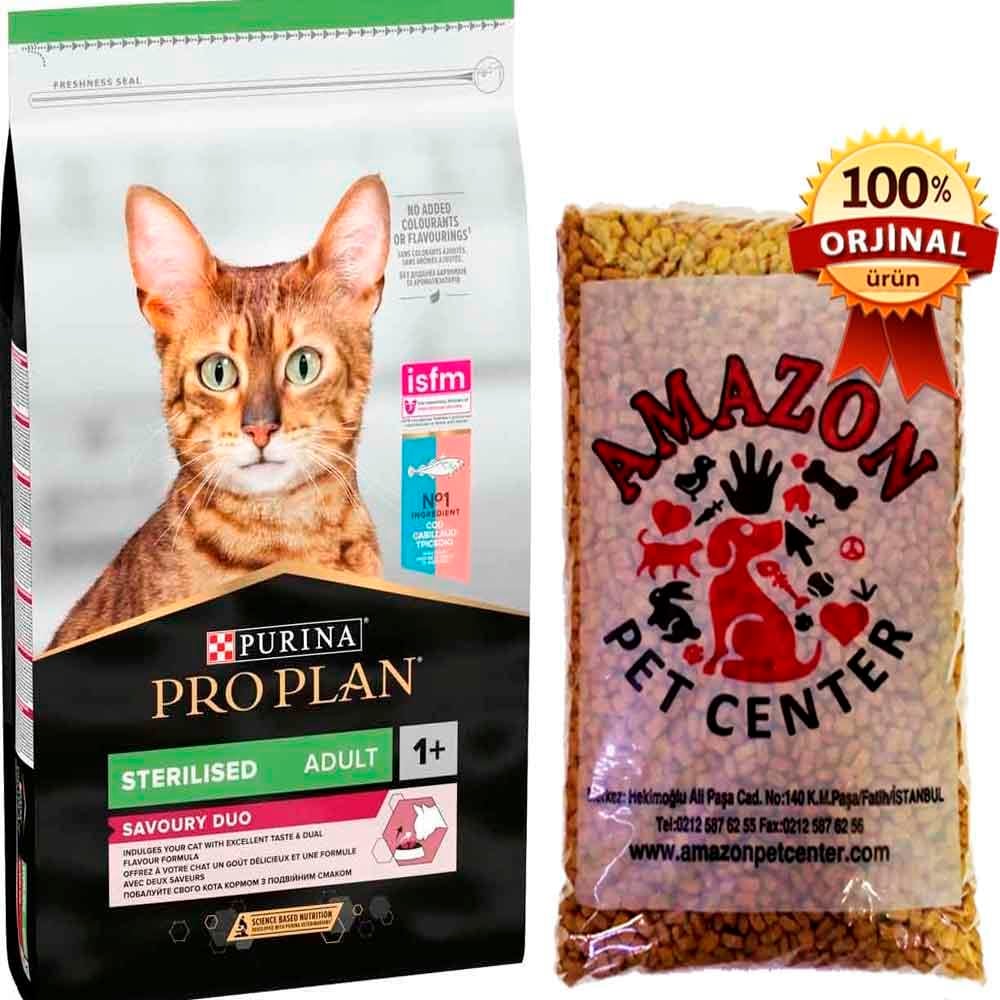 ProPlan Sterilised Kedi Maması Morina ve Alabalıklı Açık 1 Kg 32121674 Amazon Pet Center