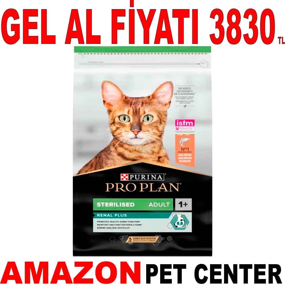 ProPlan Sterilised Somonlu Kedi Maması 10 Kg Gel Al 18349009 Amazon Pet Center