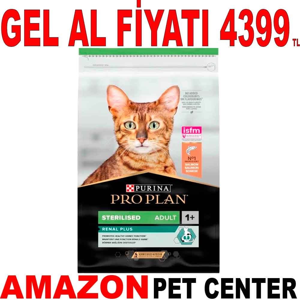 ProPlan Sterilised Somonlu Kedi Maması 10 Kg Gel Al 18349009 Amazon Pet Center
