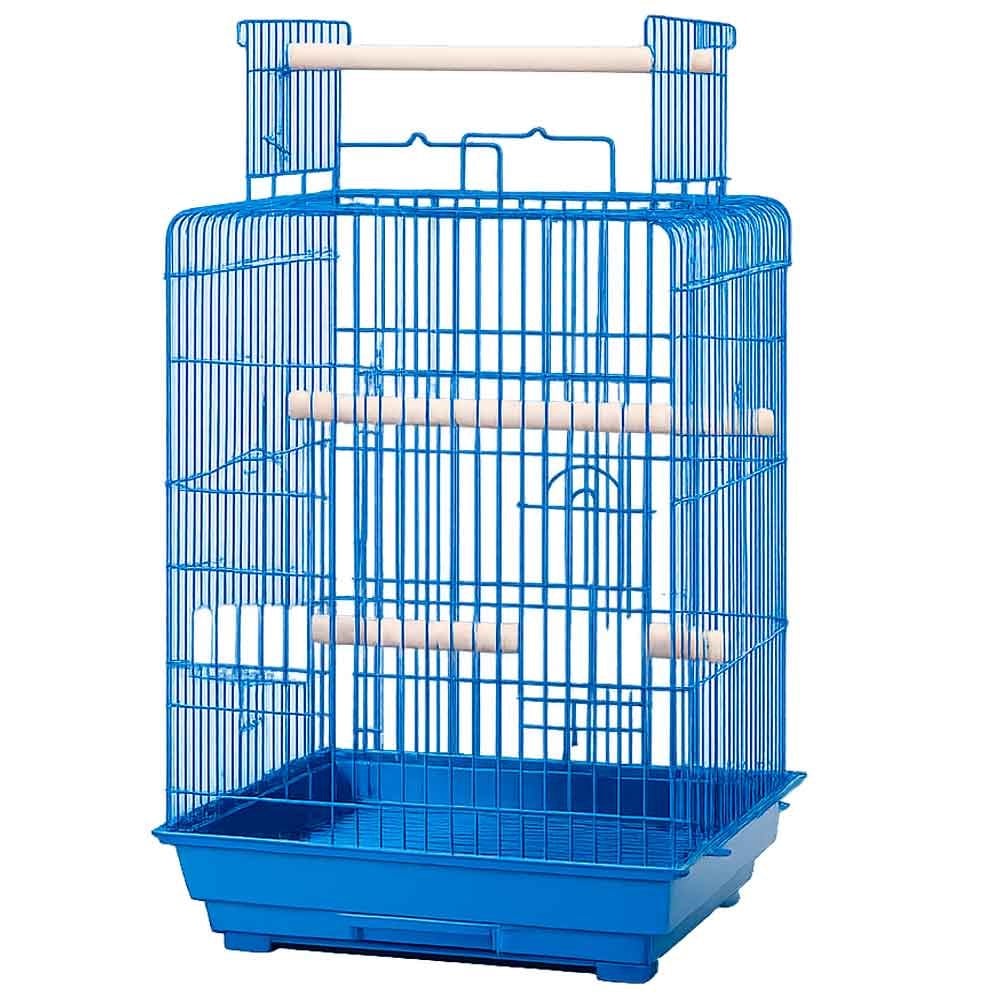 QH Papağan Kafesi Mavi 46x46x85 Cm 81809-R 35013525 Amazon Pet Center