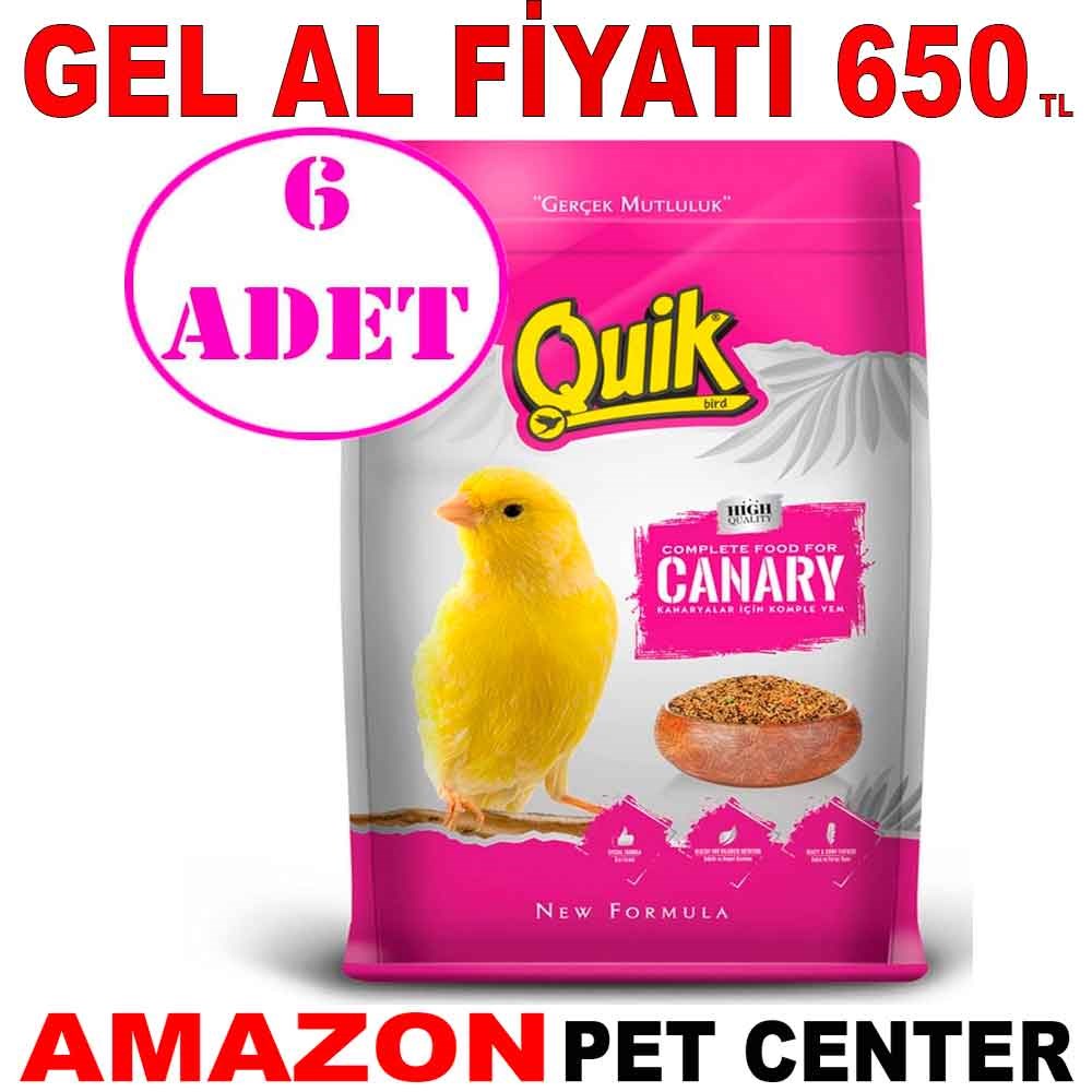 Quik Kanarya Yemi 500 gr 6 Ad Gel Al 19564005 Amazon Pet Center