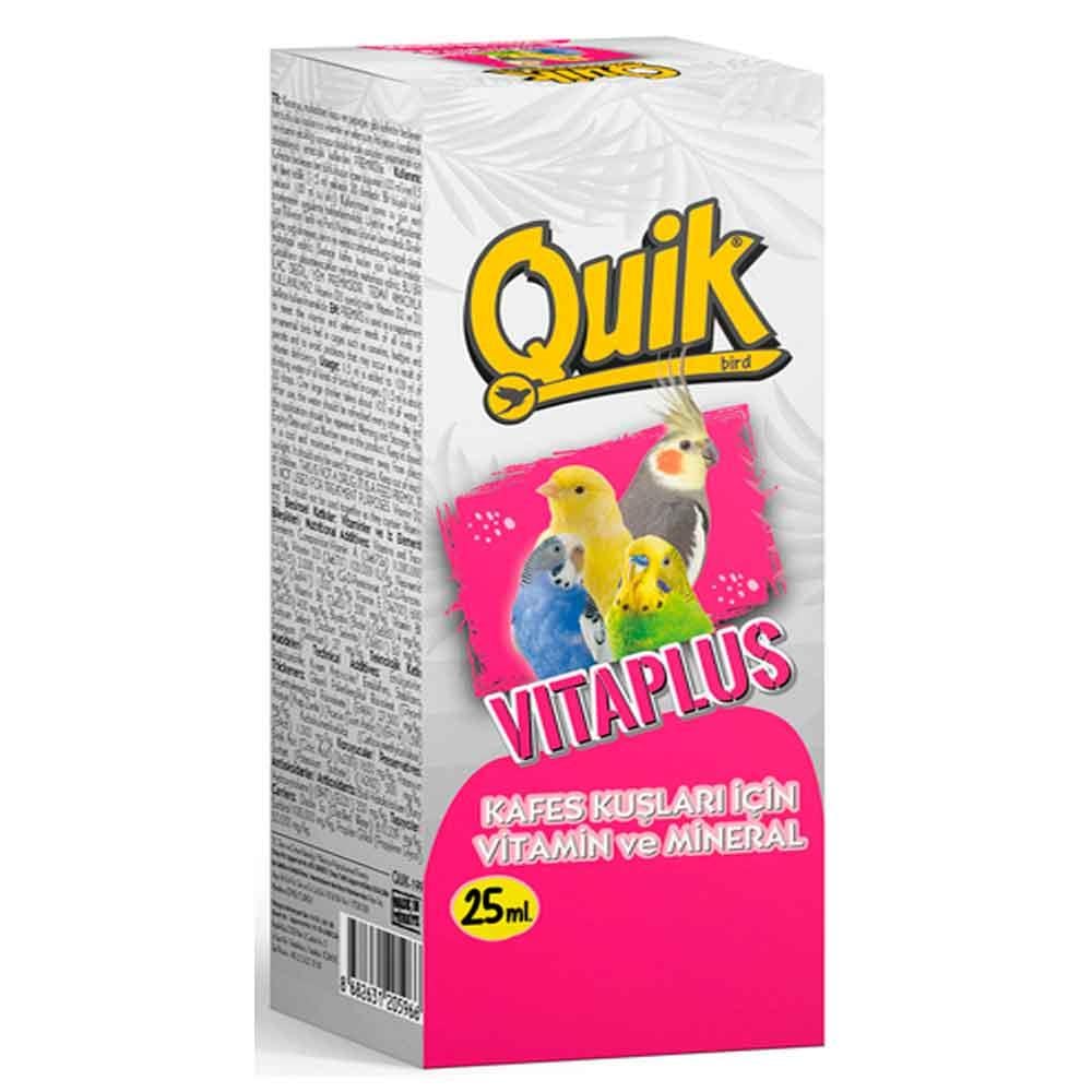 Quik Vita Plus Kuş Vitamini 25 ml 8682631205966 Amazon Pet Center
