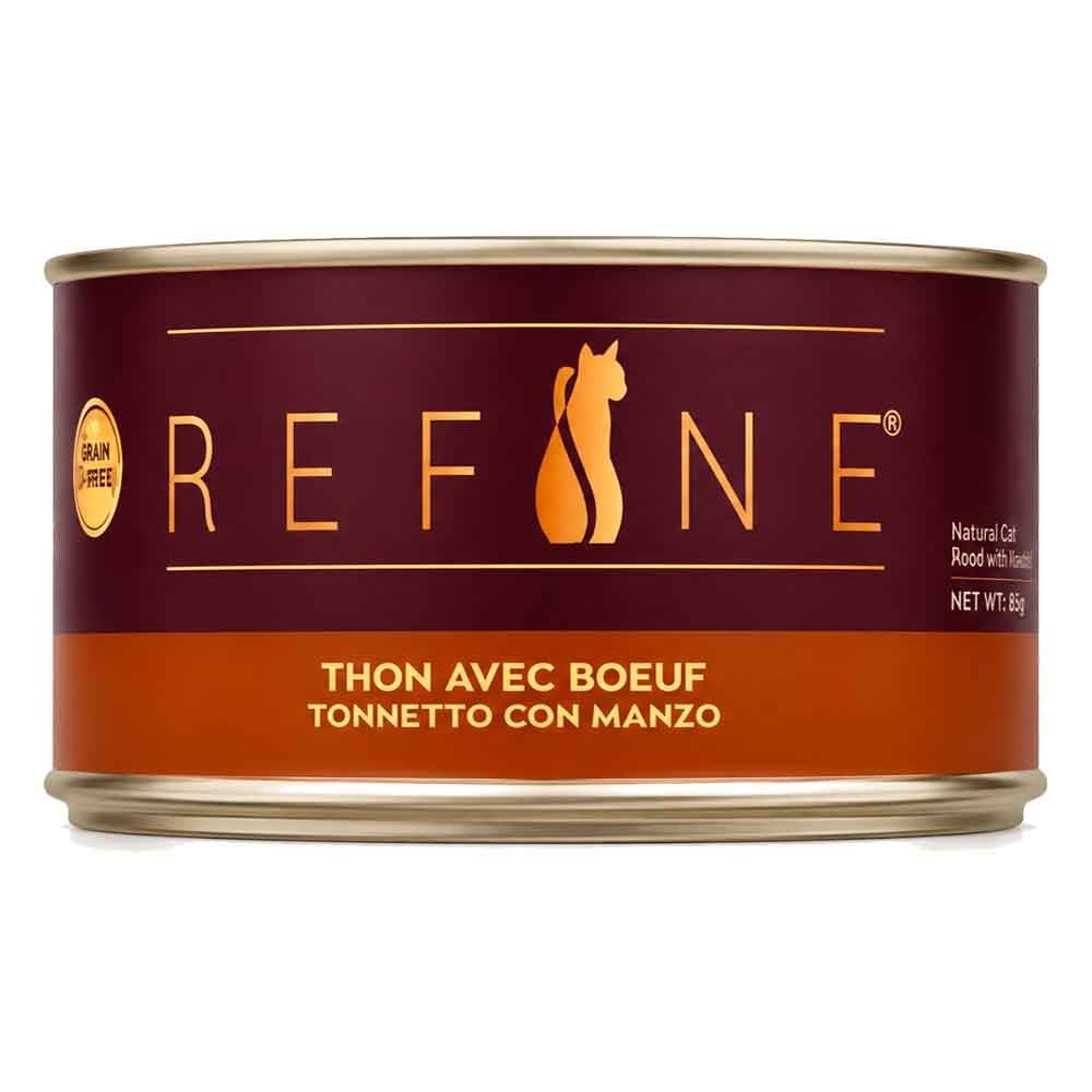 Refine Kedi Konservesi Home Cooking Sığır Etli ve Ton Balıklı 80 Gr 8850477030664 Amazon Pet Center