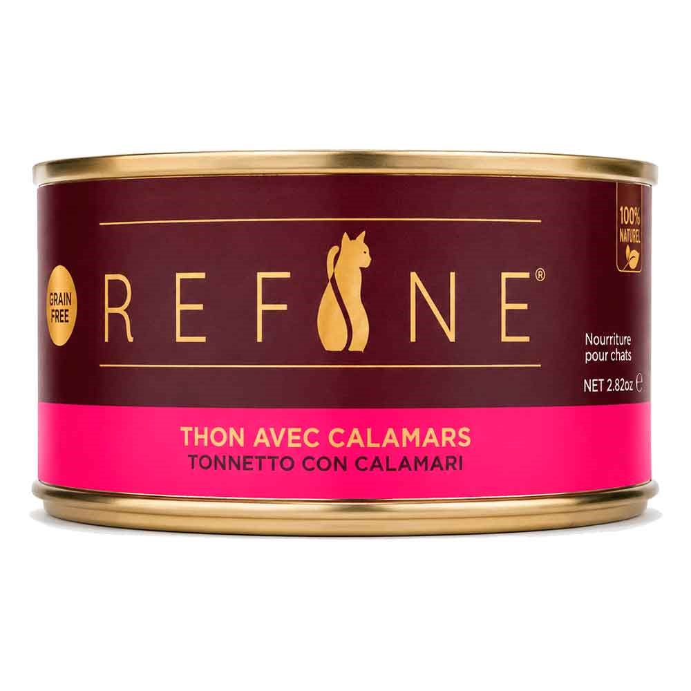 Refine Kedi Konservesi Kalamar ve Ton Balıklı 85 Gr 8850477030640 Amazon Pet Center