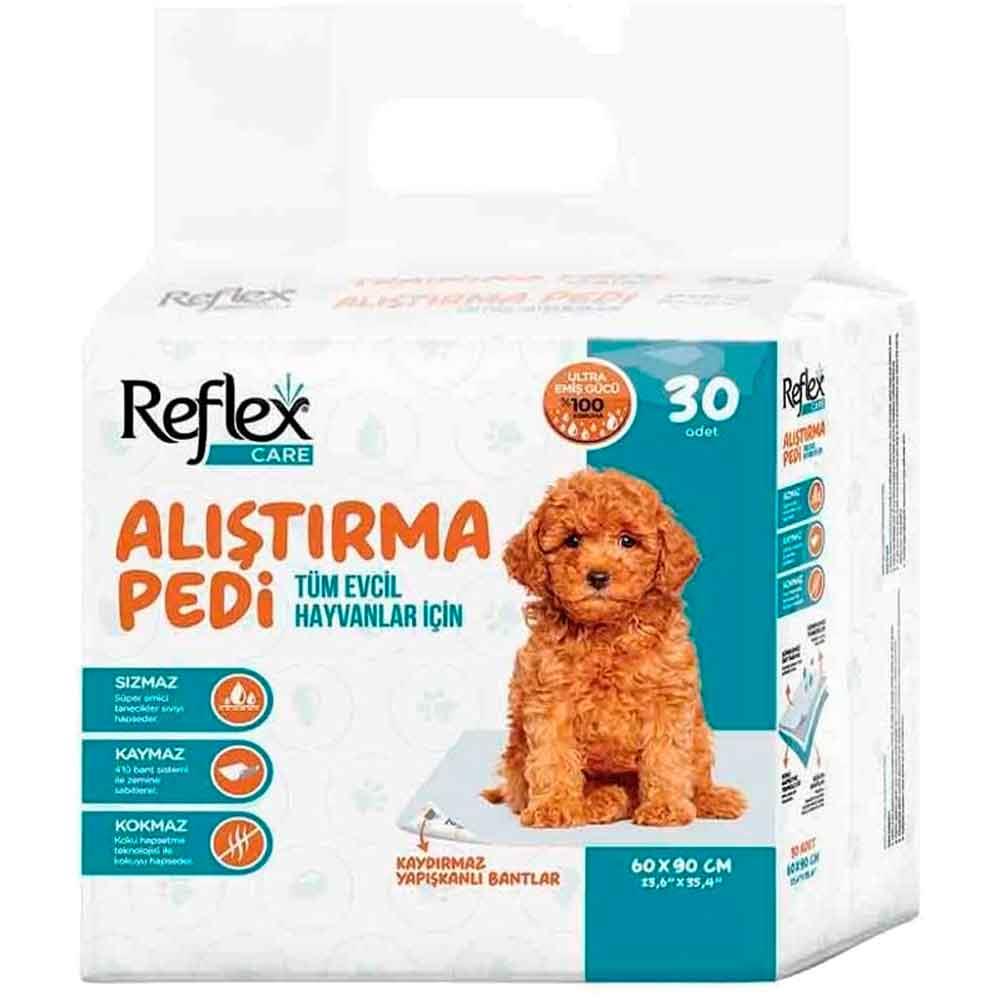 Reflex Care Kaydırmaz Köpek Alıştırma Pedi 60x90cm (30'lu) 8698995033220 Amazon Pet Center