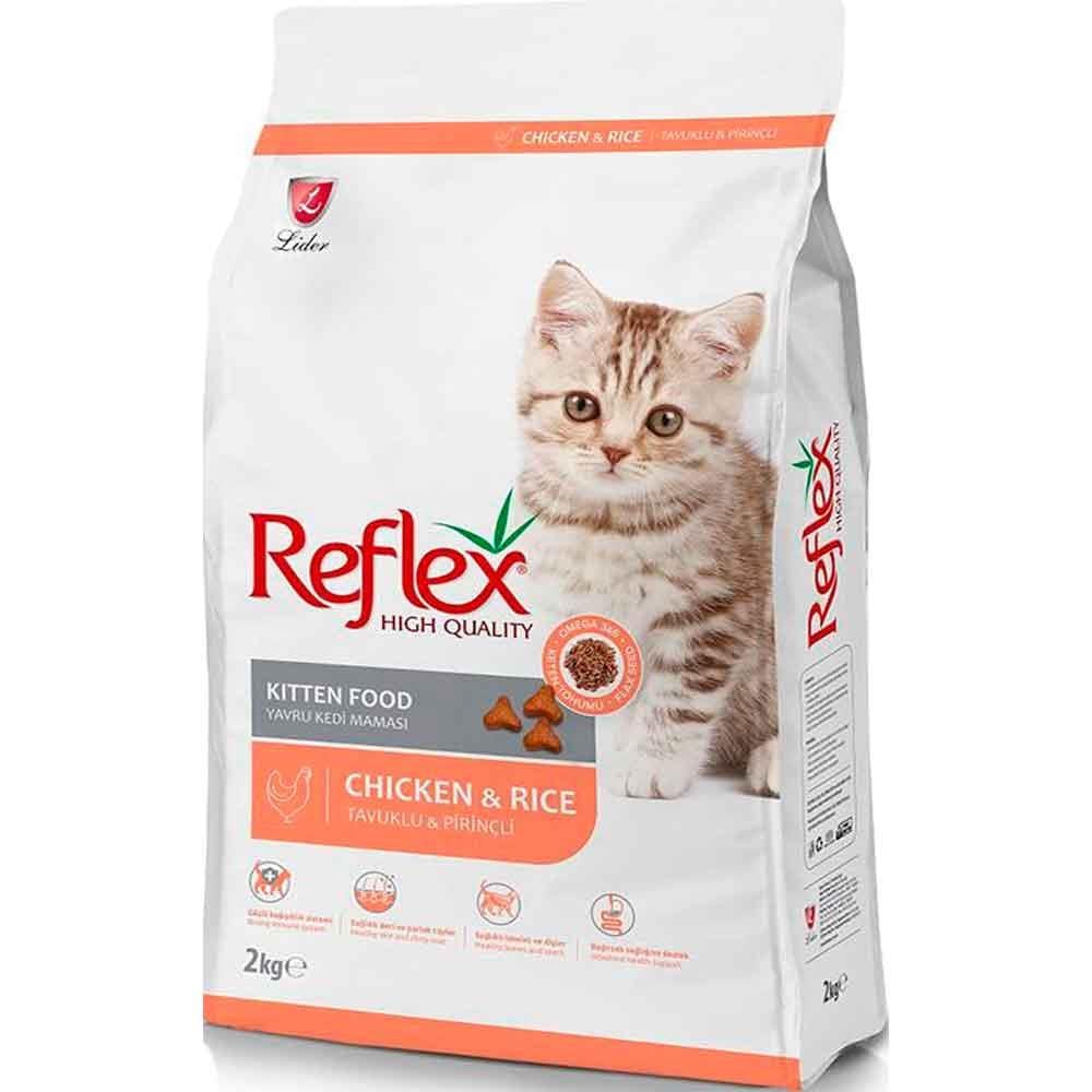 Reflex Kitten Tavuklu Yavru Kedi Maması 2 Kg 8698995028851 Amazon Pet Center