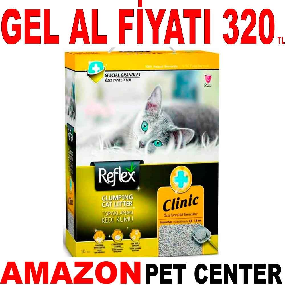 Reflex Klinik Kedi Kumu 10 Lt Gel Al 18926002 Amazon Pet Center