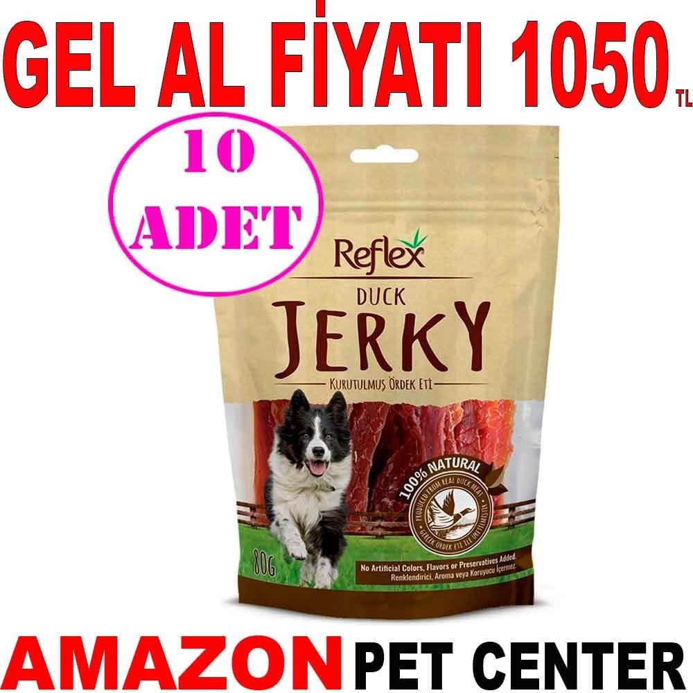 Reflex Köpek Ödülü Ördek Parça Fileto 80 Gr 10 AD Gel Al 19677002 Amazon Pet Center