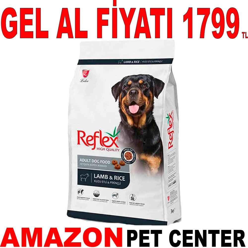 Reflex Kuzu Etli Köpek Maması 15 Kg Gel Al 18792003 Amazon Pet Center