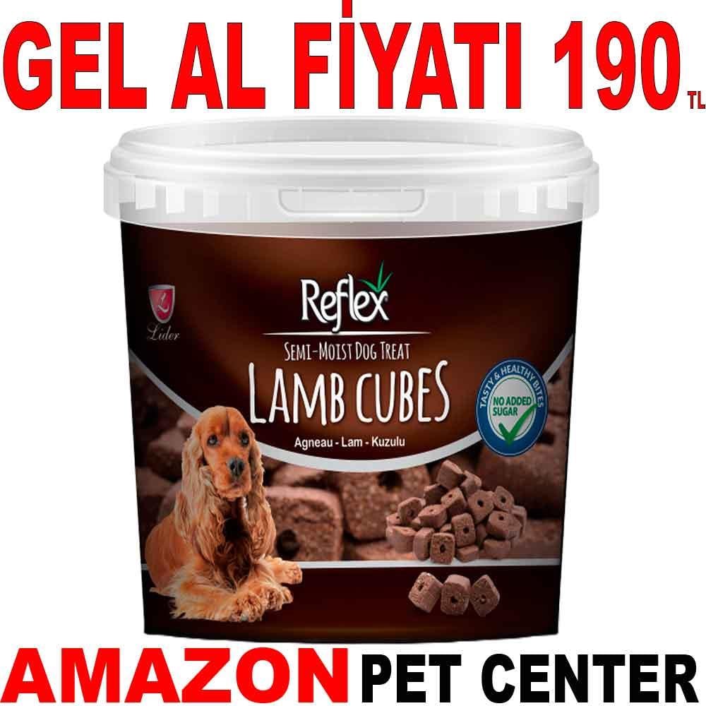 Reflex Kuzulu Yarı Yumuşak Küp Köpek Ödül Maması 500 Gr 35004950 Amazon Pet Center