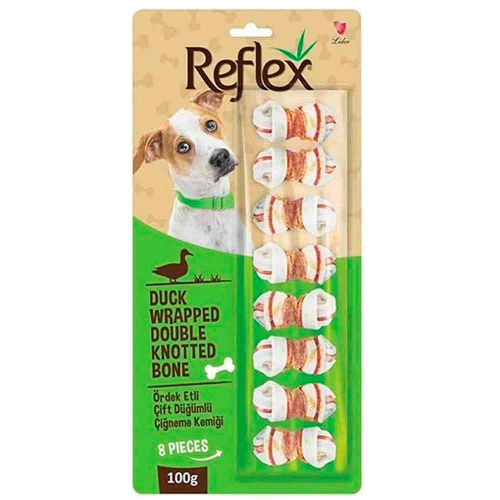 Reflex Ördek Etli Köpek Ödül Kemiği 8'li 100 Gr 8698995030021 Amazon Pet Center