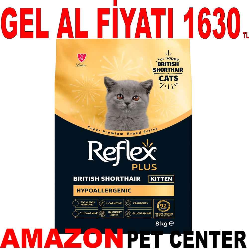 Reflex Plus British Shorthair Yavru Kedi Maması 8 Kg 22375001 Amazon Pet Center