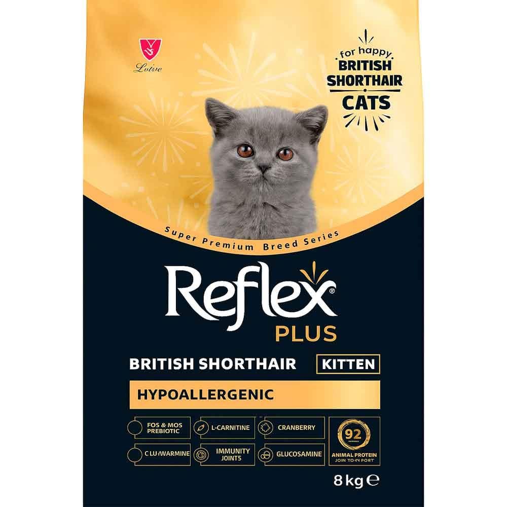Reflex Plus British Shorthair Yavru Kedi Maması 8 Kg 8698995036078 Amazon Pet Center