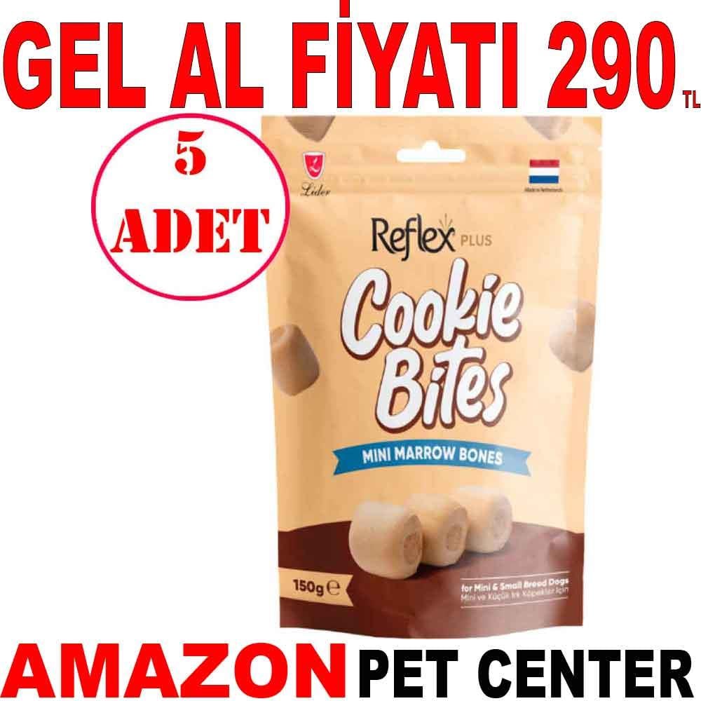 Reflex Plus Cookie Bites Mini Marrow Bones Küçük Irk Köpek Ödülü 150 Gr 5 AD 35004851 Amazon Pet Center
