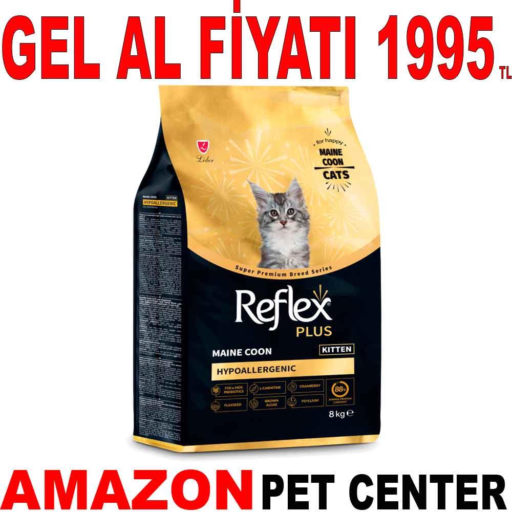 Reflex Plus Hipoalerjenik Maine Coon Yavru Kedi Maması 8 Kg 35004592 Amazon Pet Center