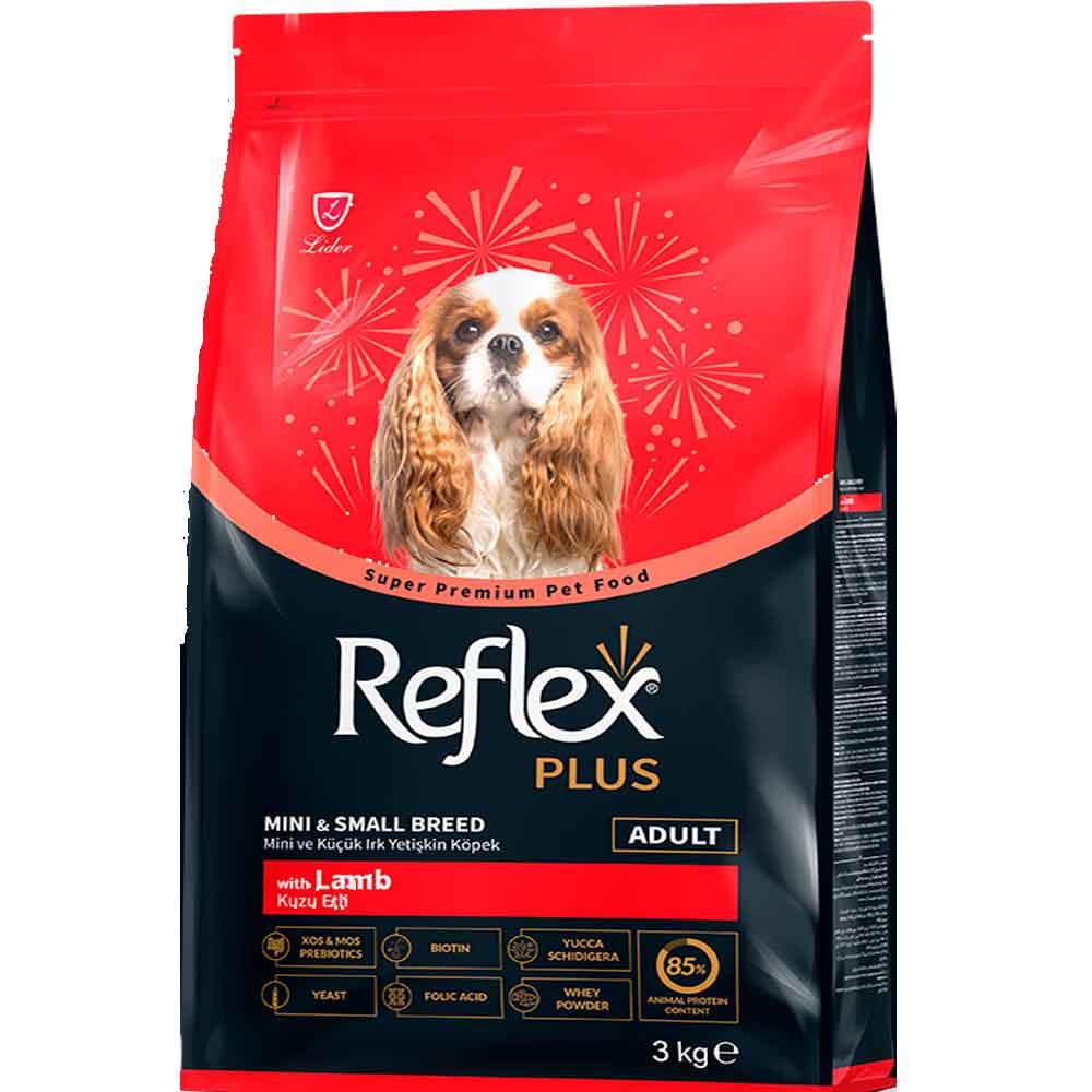 Reflex Plus Kuzu Etli Mini ve Küçük Irk Yetişkin Köpek Maması 3 Kg 8698995034708 Amazon Pet Center