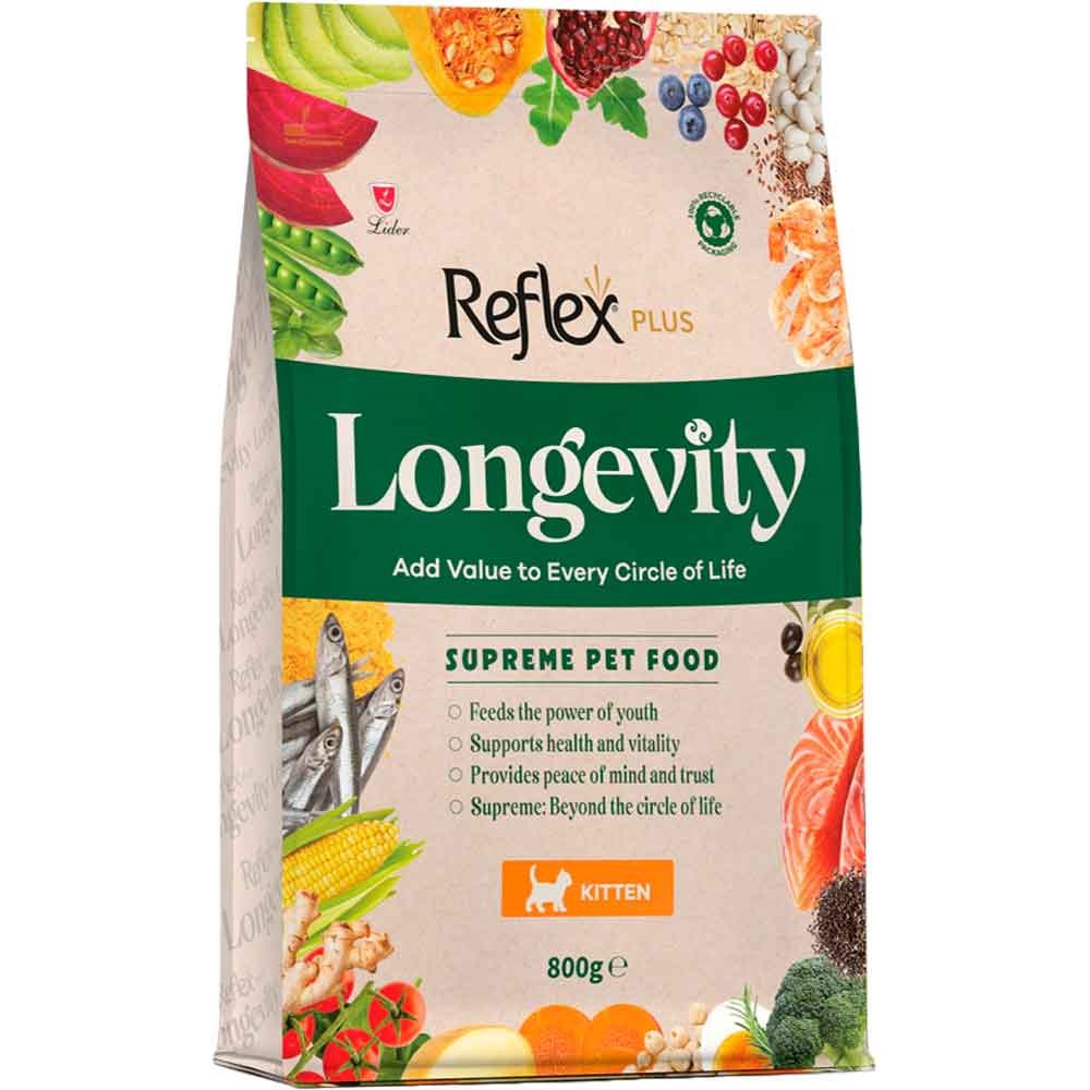 Reflex Plus Longevity Hipoalerjenik Yavru Kedi Maması 800 Gr 8698995038553 Amazon Pet Center