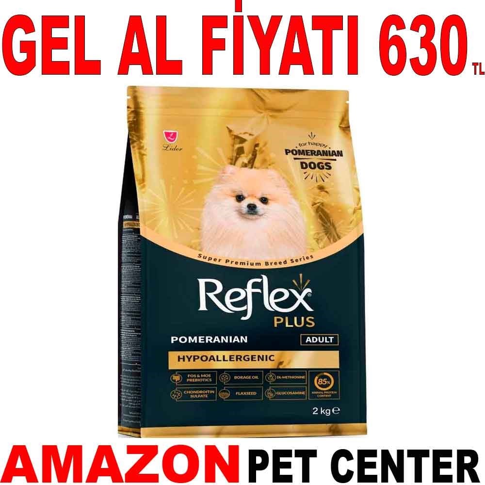 Reflex Plus Pomeranian Hipoalerjenik Köpek Maması 2 Kg Gel Al 21099007 Amazon Pet Center