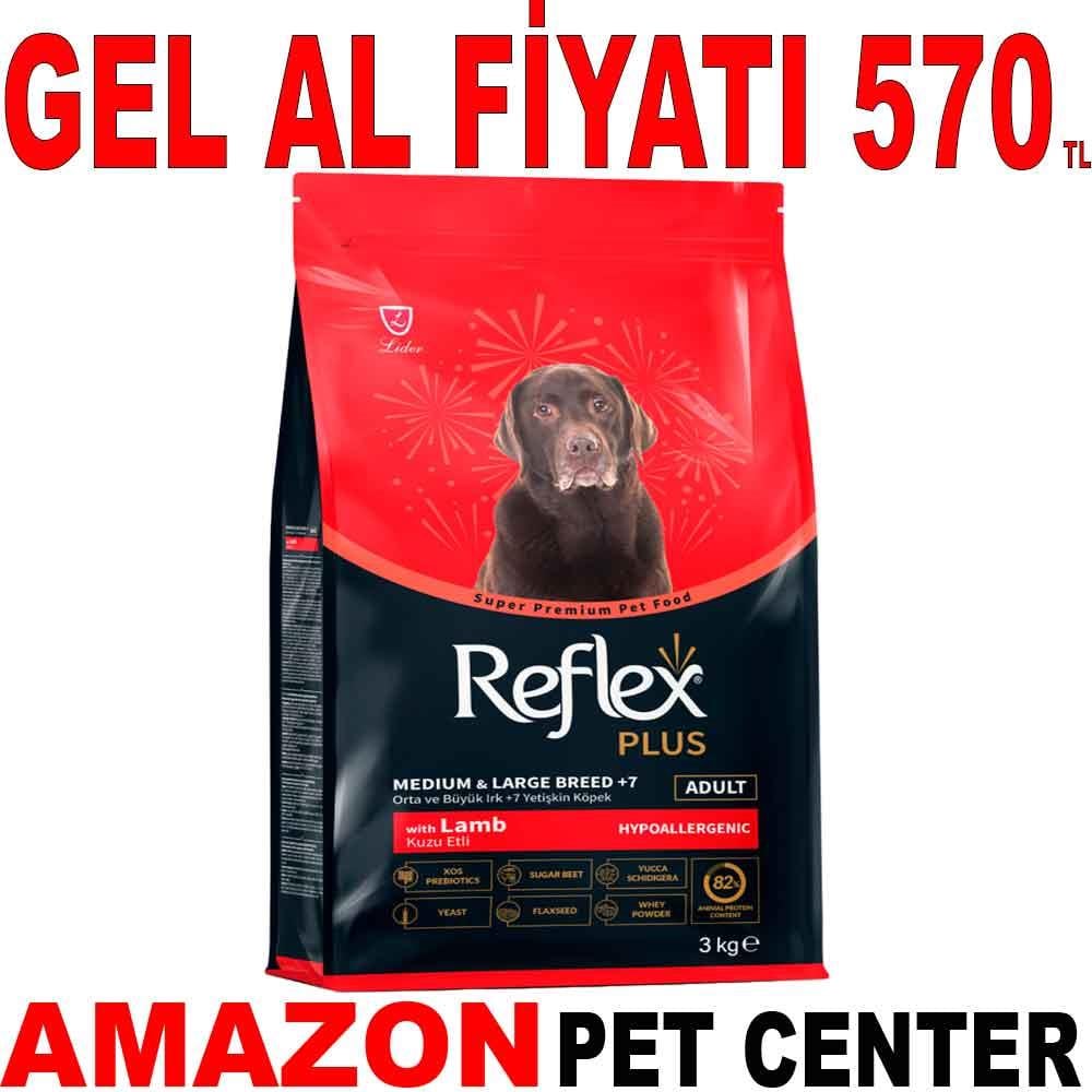 Reflex Plus Senior Kuzulu Yaşlı Köpek Maması 3 Kg 19009001 Amazon Pet Center