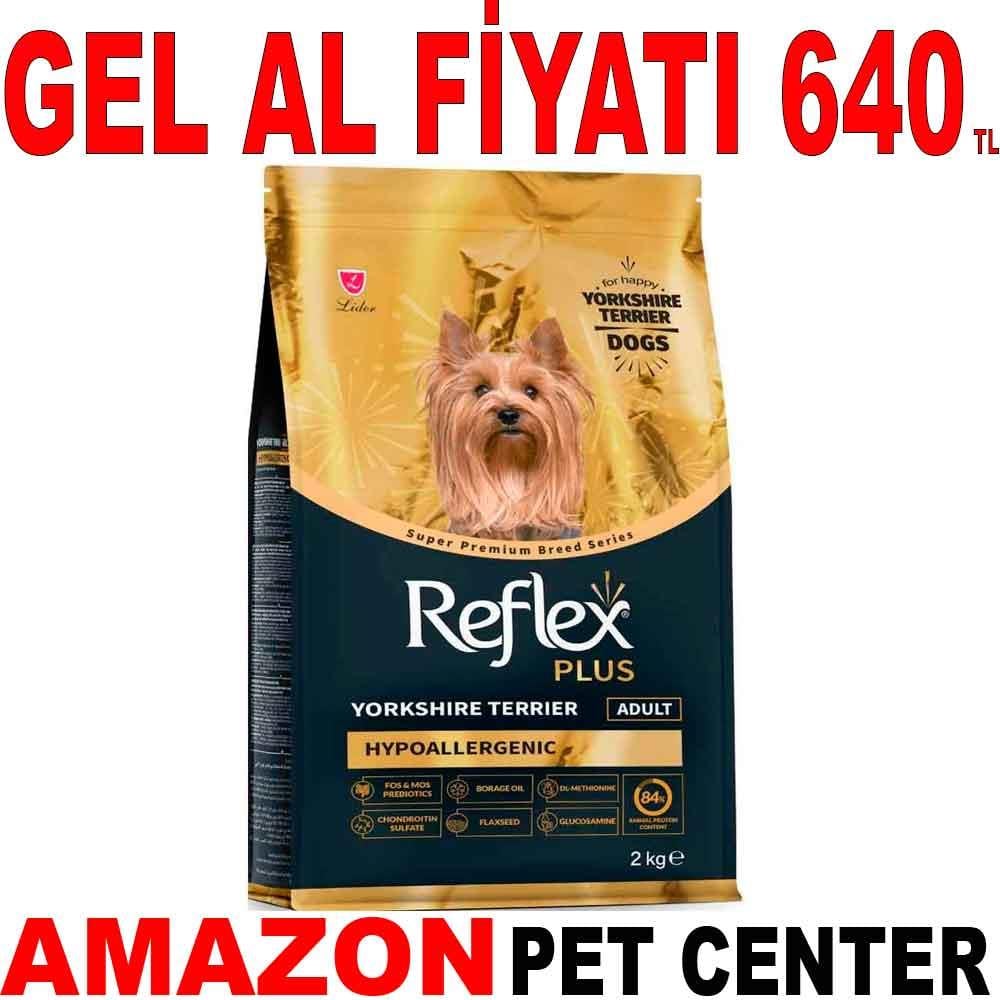 Reflex Plus Yorkshire Terrier Hipoalerjenik Köpek Maması 2 Kg Gel Al 21112003 Amazon Pet Center