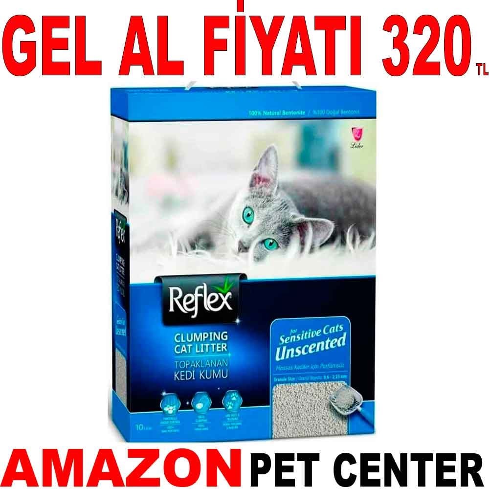 Reflex Sensitive Kokusuz Kedi Kumu 10 Lt Gel Al 18927009 Amazon Pet Center