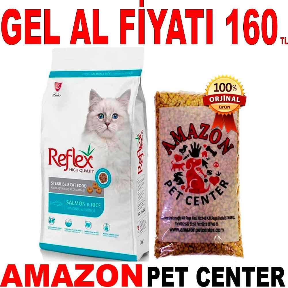 Reflex Sterilised Balıklı Kedi Maması Açık 1 Kg 35001393 Amazon Pet Center
