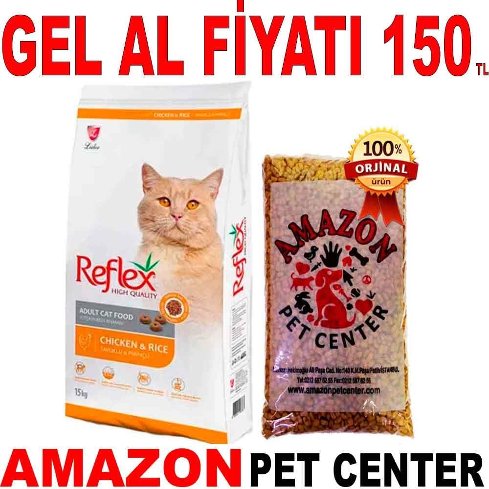 Reflex Tavuklu Kedi Maması Açık 1 Kg 35001409 Amazon Pet Center